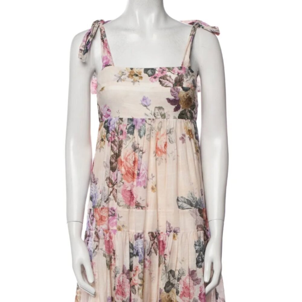 Zimmermann Midi Dress 0P No Brand Tag, No Size Tag